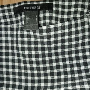 Checker skirt, worn once